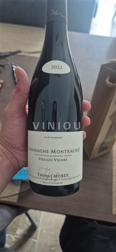 Borgoña Chassagne-Montrachet Thomas Morey Vieilles Vignes 2022