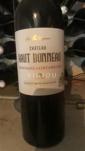Bordeaux Montagne-Saint-Émilion Haut-Bonneau Vieilles Vignes 2021