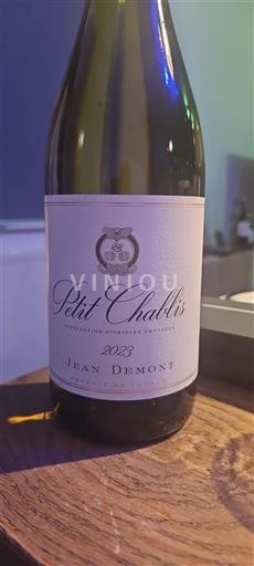 Borgogna Petit-chablis Jean Demont 2023