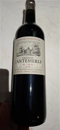 Burdeos Haut-Médoc Grand Cru Château Cantemerle 2008