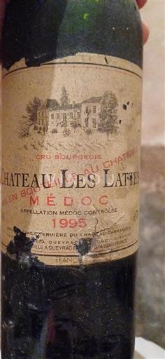 Bordeaux Médoc Cru Bourgeois Château Les Lattes 1995