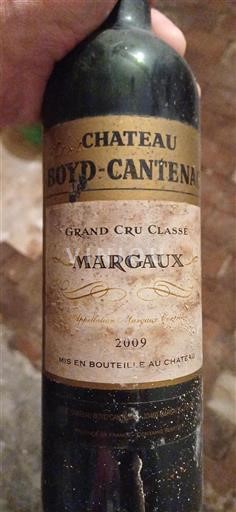 Bordeaux Margaux Grand Cru Château Boyd-Cantenac 2009