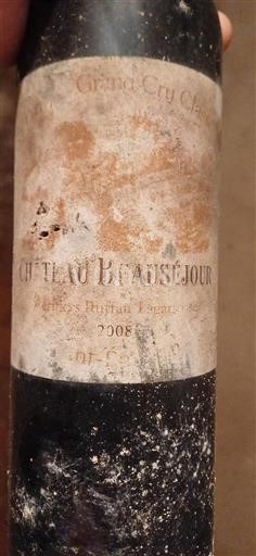 Bordeaux Saint-Émilion Grand Cru Classé Château Beauséjour Duffau-Lagarrosse 2008
