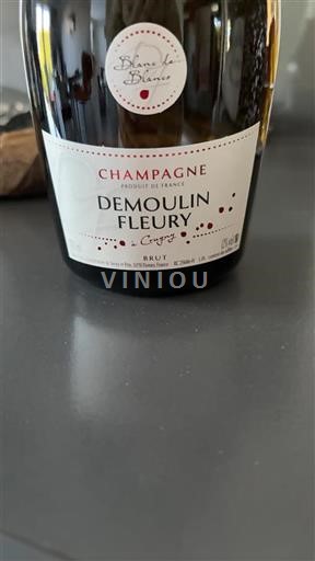 Champagne Demoulin Fleury Brut Icke årgångsbetecknad