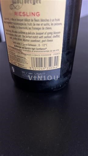 Alsace Riesling Grand Cru Wolfberger 2023