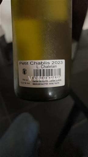 Burgundy Petit Chablis L. Chatelain 2023