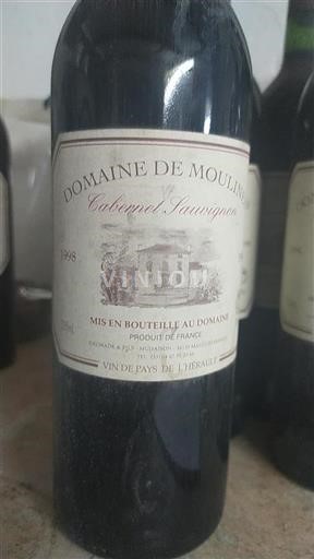 Langvedok Ni doloceno Domaine Moulines 1998