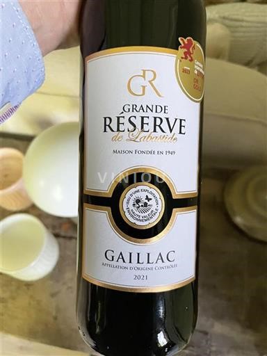 Southwest Gaillac Labadistide Grande Réserve 2021