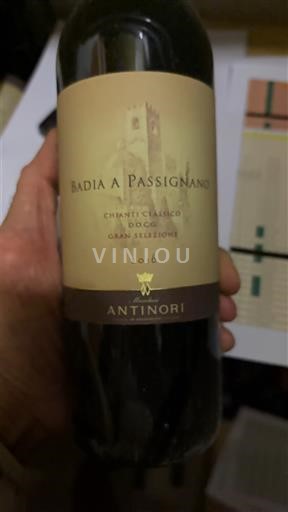 Toscana Chianti Classico Antinori Badia a Passignano 2016