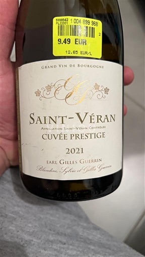 Bourgogne Saint-Véran EARL Gilles Guerrin Prestige 2021