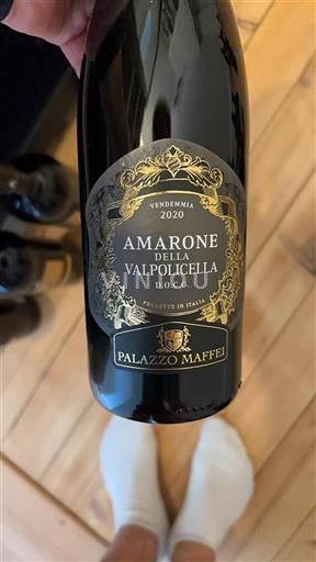 Vénétie Amarone della Valpolicella Palazzo Maffei 2020