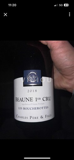Bourgogne Premier Cru Charles Père & Fille Les Boucherottes 2018