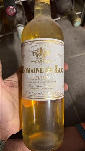 Burdeos Loupiac Domaine Luc 2009