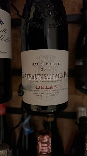 Thung lũng Rhône Châteauneuf-du-pape Delas Haute Pierre 2018