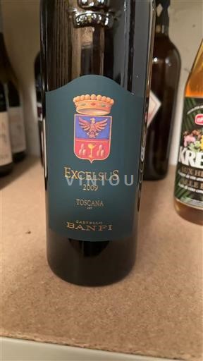 Toscane Niet gespecificeerd Castello Banfi Excelsus 2009