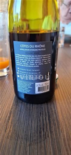 Rhônen laakso Côtes-du-rhône Château Malijay 2023