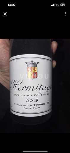 Valle del Rodano Hermitage Marquis de la Tourette 2019