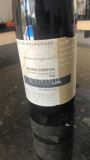 Burgundija Aloxe-Corton La Grande Cave Les Granieres 2009