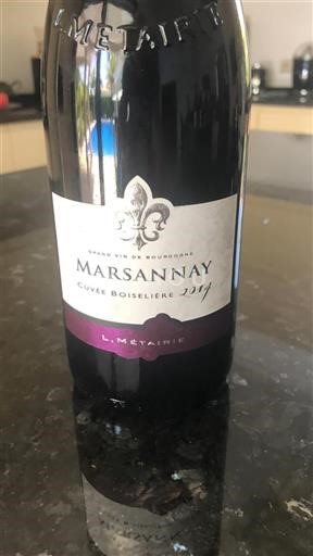 Bourgondië Marsannay L. Métairie Boiselière 2014