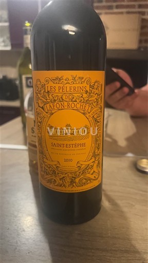 Bordeaux Saint-Estèphe Lafon-Rochet Les Pèlerins de Lafon-Rochet 2010