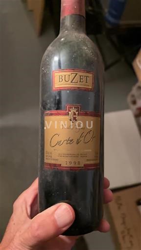 Sudoeste Buzet Les Vignerons de Buzet Carte d'Or 1998