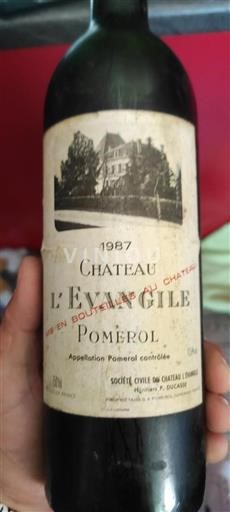 Bordeaux Pomerol Château L'Évangile 1987