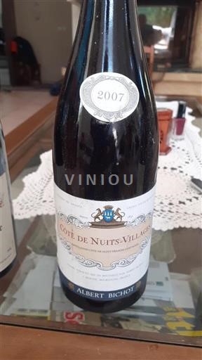 Borgoña Côte de Nuits Villages Albert Bichot 2007