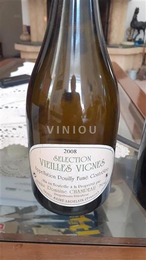 Dolina Loare Pouilly-fumé Domaine Champeau Sélection Vieilles Vignes 2008