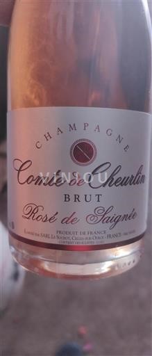 Champagne Comte de Cheurlin Rosé de Saignée Non Millésimé
