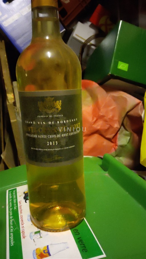 Bordeaux Sainte-Croix-Du-Mont Maison Bouey 2013