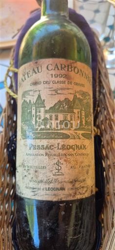 Burdeos Pessac-Léognan Grand Cru Château Carbonnieux 1992