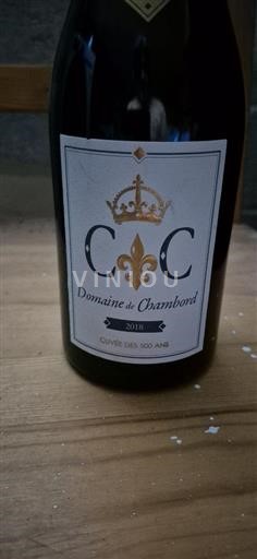 Thung lũng sông Loire Không được chỉ định Domaine Chambord des 500 Ans 2018