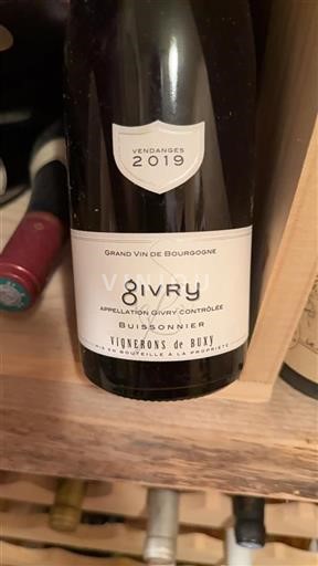Borgoña Givry Vignerons de Buxy Buissonnier 2019