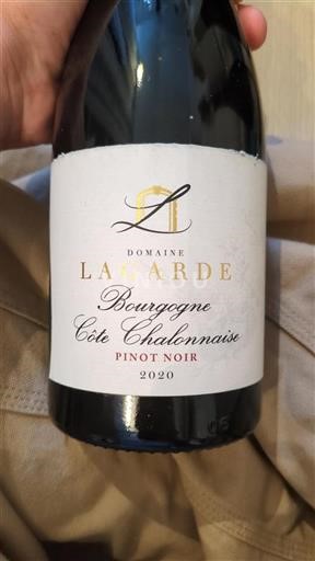 Borgoña Borgoña-Costa-Chalonnaise Domaine Lagarde 2020