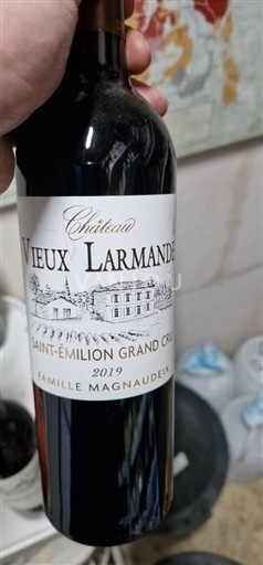 Bordeaux Saint-Émilion Grand Cru Grand Cru Château Vieux Larmande 2019