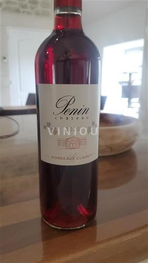 Bordeaux Bordeaux Clairet Château Penin 2020