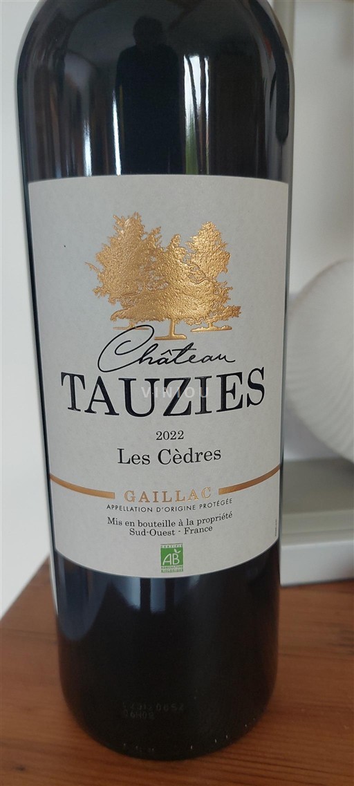 Sydväst Gaillac Château Tauzies Les Cèdres 2022