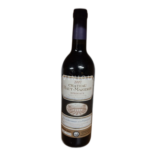 Bordeaux Château Haut-Mazières 2007