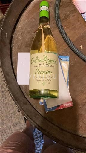 Vin Blanc sec Cantina Zaccagnini 2024 Italie Toscane Pomino DOC