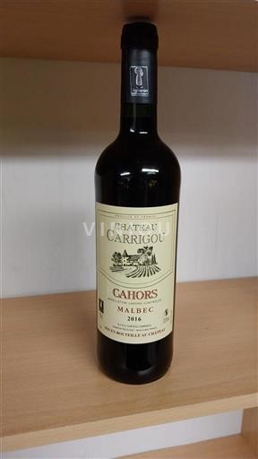 South West Cahors Château Carrigou 2016