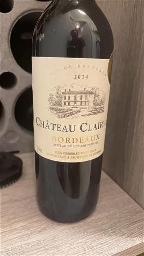 Burdeos Bordeaux Château Clairval 2014
