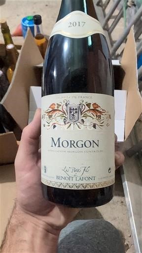 Beaujolais Morgon Benoît Lafont 2017