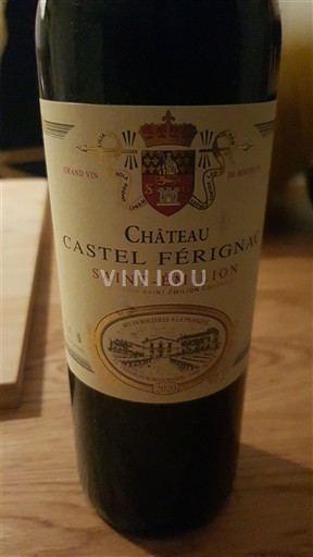 Burdeos Saint-Émilion Château Castel Férignac 2020