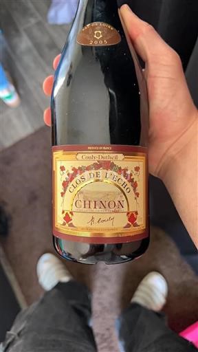 Thung lũng sông Loire Chinon Couly-Dutheil Clos de l'Echo 2005