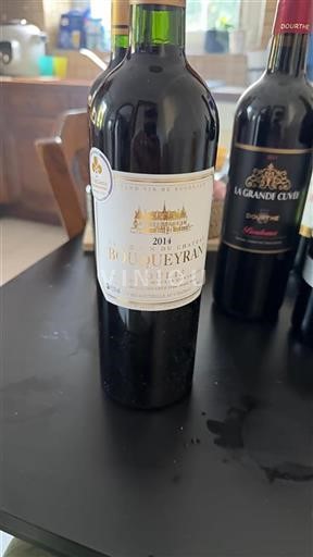 Bordeaux Nespecifikováno Château Bouqueyran 2014