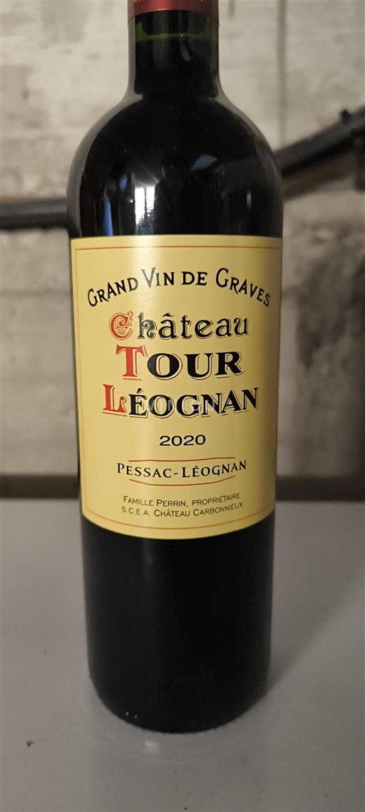 Bordeaux Pessac-Léognan Château Tour Léognan 2020