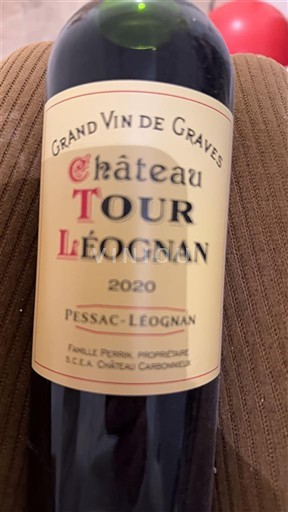 Bordeaux Pessac-Léognan Château Tour Léognan 2020