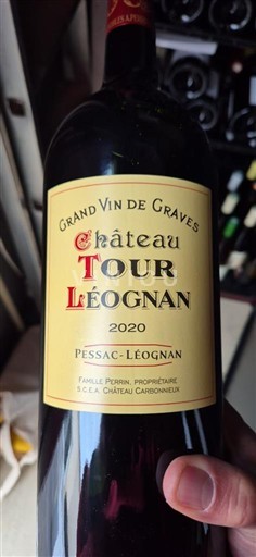 Bordeaux Pessac-Léognan Château Tour Léognan 2020