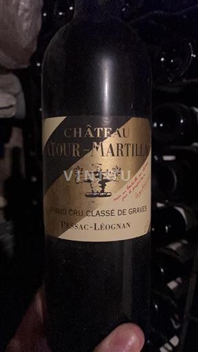 Bordeaux Pessac-Léognan Grand Cru Château Latour-Martillac 2000