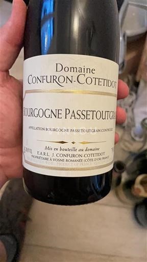 Burgundsko Bourgogne-passetoutgrain Domaine Confuron-Cotetidot 2011